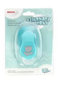 Brewis Dziurkacz ozdobny - Tulipan 2,5cm MIX