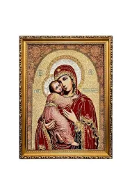 Obraz Haftowany Matka Bo�a W�odzimierska 42/32cm