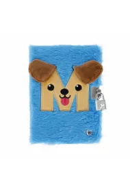 Pami�tnik pluszowy zamykany Blue M  �wiec�cy  STARPAK 526053