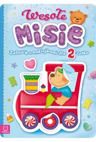 Weso�e misie. Zabawy z naklejkami dla 2-latka