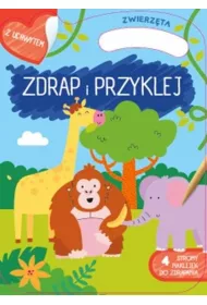 Zdrapywanki z r�czk�. Zwierz�ta
