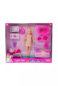 Lalka 29cm w pokoju dzieci�cym Adar