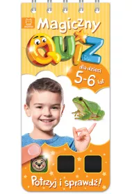 Magiczny quiz dla dzieci 5-6 lat. Pomara�czowy