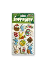 Naklejki Penmate Kolori Puffy SWPE-3202 Koszyk wielkanocny