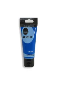 Giotto Simply acrylic dark blue 250ml