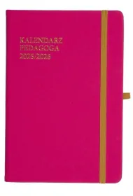 Kalendarz pedagoga 2025/26 A5 tyg. Salsa rowy