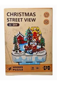 Puzzle drewniane 99el Swede