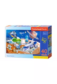 Puzzle maxi 40 el. Stacja kosmiczna Castorland