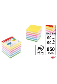 Mp Main Paper Karteczki kolorowe 90x90mm 850 szt.