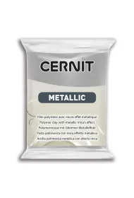 Cernit Modelina metaliczna srebrna 56 g