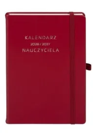 Kalendarze szkolne Kalendarz Nauczyciela 2026/27 A5 Bordowy