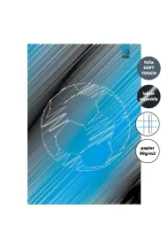 EV-Corp Zeszyt A4 32k.w kratk� z marginesem Pi�ka No�na 4 Bkbu 90g