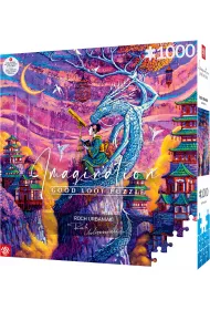 Puzzle 1000 el. Roch Urbaniak Sakura i Ryu Good Loot