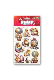 Naklejki Penmate Kolori Puffy PUFE-1003 Wielkanoc III