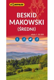 Beskid Makowski (�redni) mapa skala 1 : 50 000