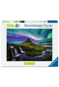 Puzzle 1000 Aurora Over Kirkjufell Ravensburger