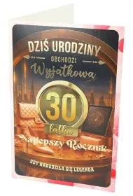 Yeku Karnet z wymiennymi rocznikami 30 damska