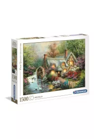 Puzzle 1500 el. High Quality Collection. Dom z m�ynem Clementoni