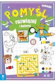 Pomy�l, rozwi�zuj i koloruj