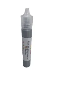 Happy Color Farba strukturalna 3D - Perlen, srebrna, 32 ml