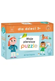 Dla Dzieci 3+ Moje pierwsze Puzzle. Miesi�ce Kangur