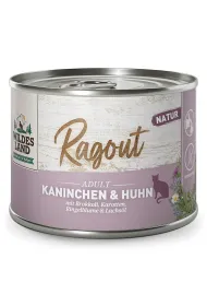 Wildes Land CAT Ragout Kaninchen Huhn - krlik z kurczakiem 180 g