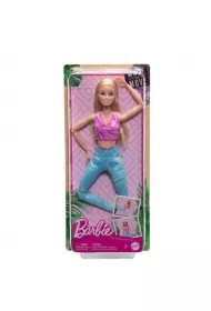Lalka Barbie Made to Move Blond wosy Mattel