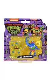 Wojownicze wie Ninja Dwie figurki Leonardo i Superfly
