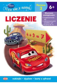 Disney Ucz si� z nami. Auta. Liczenie - UDB12