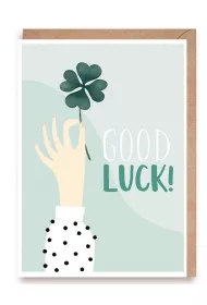 Cardie Kartka okoliczno�ciowa Powodzenia Good luck!