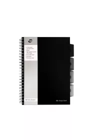 Pukka Pad Ko�ozeszyt B5 Project Book Black kratka