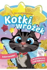 Brokatowa magia. Kotki wr�ek. W�gielek