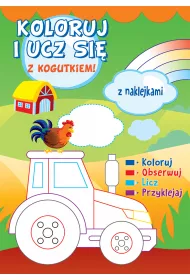 Koloruj i ucz si� z kogutkiem!