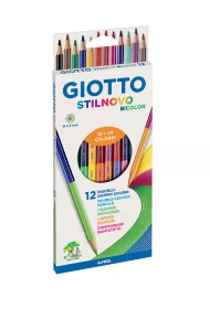 Giotto Kredki dwustronne Stilnovo 24 kolor�w 12 szt.