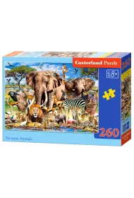 Puzzle 260 el. Savanna Animals Castorland