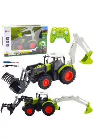 Traktor rolniczy 2w1 zdalnie sterowany LeanToys