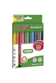 Alpino Flamastry Standard 12 kolor�w