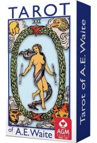 Tarot of Rider A.E. Waite Pocket, niebieska edycja