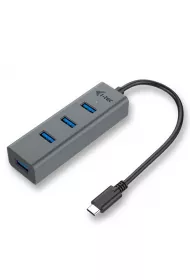 i-tec USB-C Metal 4-portowy HUB USB 3.0 4x USB 3.0