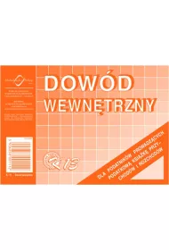 Michalczyk i Prokop Druk Dow�d Wewn�trzny A6