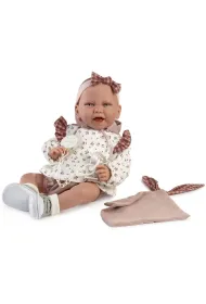 Lalka hiszpa�ska Carla z kocykiem 42cm Antonio Juan