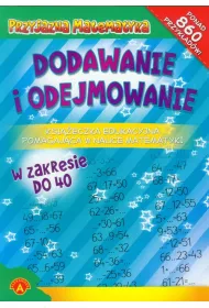Ksi��eczka edukacyjna dodawanie, odejmowanie do 40 *