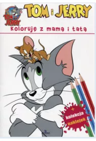Tom i Jerry. Koloruj� z mam� i tat� *