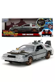 Pojazd metalowy Delorean Back to the Future III 1:24 Simba
