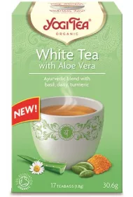 Yogi Tea Herbata biaa z aloesem (white tea with aloe vera) 17 x 1.8 g Bio