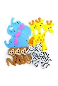 Dalprint Naklejki 3D z pianki zwierz�tka safari