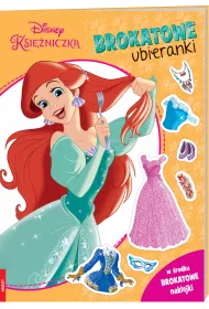 Disney ksi�niczka Brokatowe ubieranki SDLB-9104