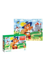 Puzzle Kot w Butach 30el Dodo