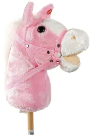 Konik na kiju. Hobby horse z d�wi�kiem r�owy Adar