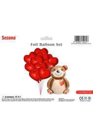 Balon Mi� z sercami
